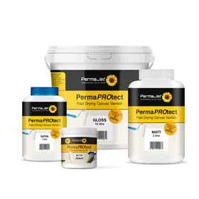 PermaJet PermaPROtect Canvas Coating in multiple tub sizes