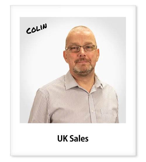 Colin Hulley, UK Sales at PermaJet