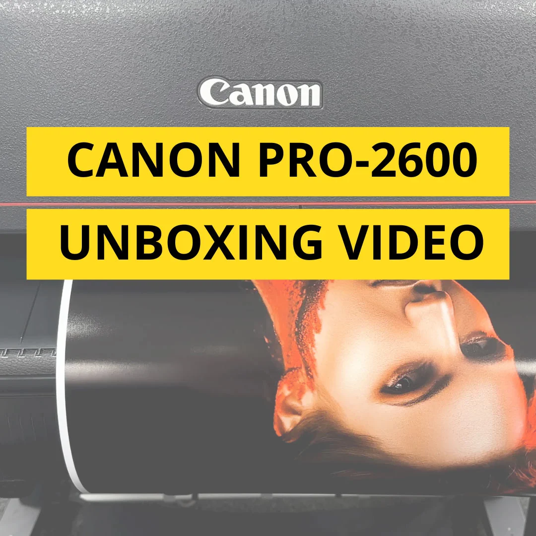 Canon PRO-2600 video