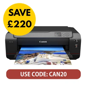 Display image of Canon Printer with discount offer