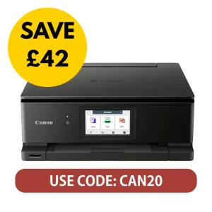 Display image of Canon Printer with discount offer