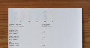 Printer nozzle check